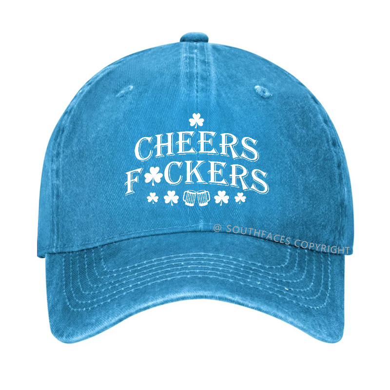 Cheers Fuckers Funny St. Patrick's Day Hat