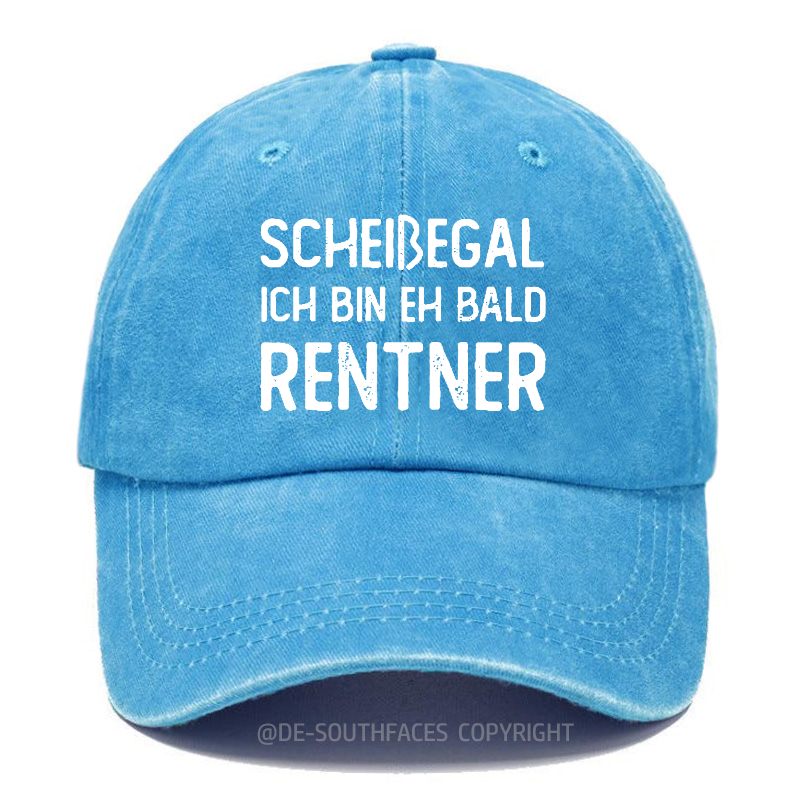 Scheiβegal Ich Bin Eh Bald Rentner Baseball Cap
