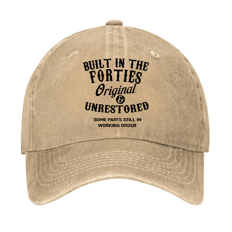 Built In The Forties Original And Unrestored Some Parts Still In Working Order Funny Gift Hat
