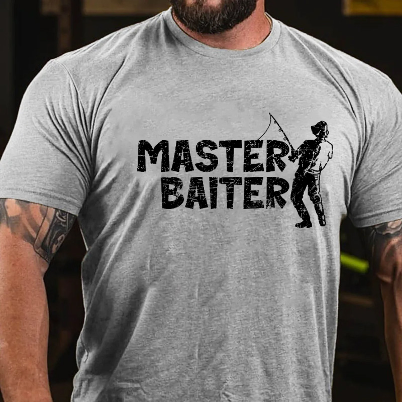 Master Baiter Fishing Funny Men's T-shirt
