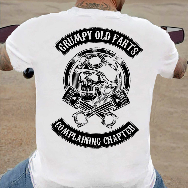 Grumpy Old Fart Complaining Chapter T-shirt