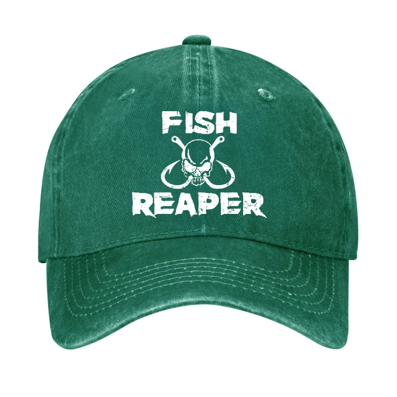 Fish Reaper Funny Fishing Hat