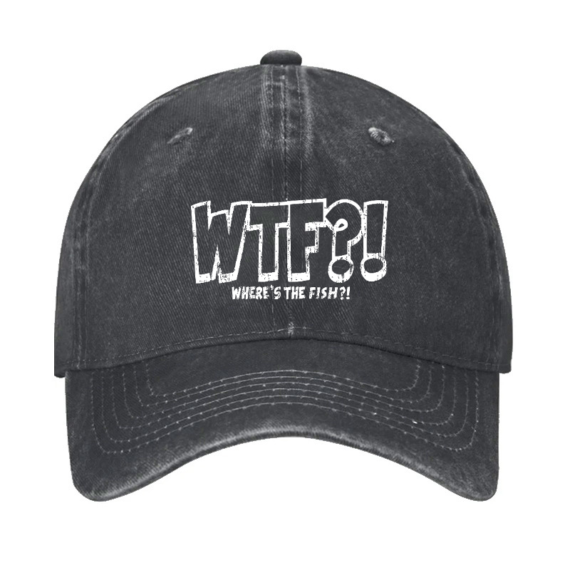 Wtf Where's The Fish Funny Hat