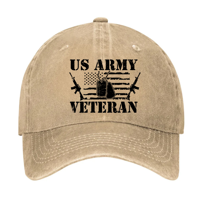 US Army Veteran, American Flag Hat