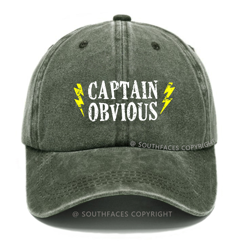 Captain Obvious Hat