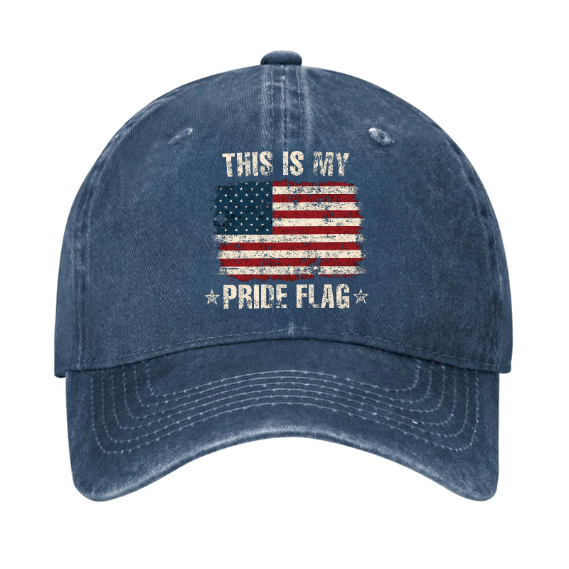 This Is My Pride Flag Print Baseball Hat