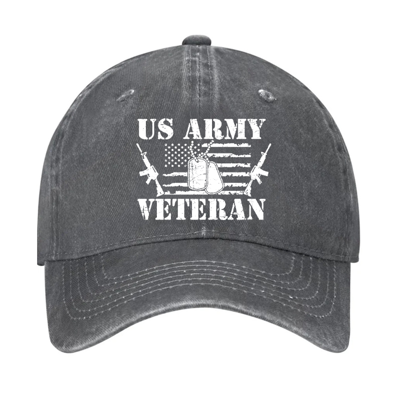 US Army Veteran, American Flag Hat