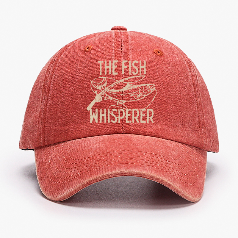 The Fish Whisperer Funny Fishing Hat