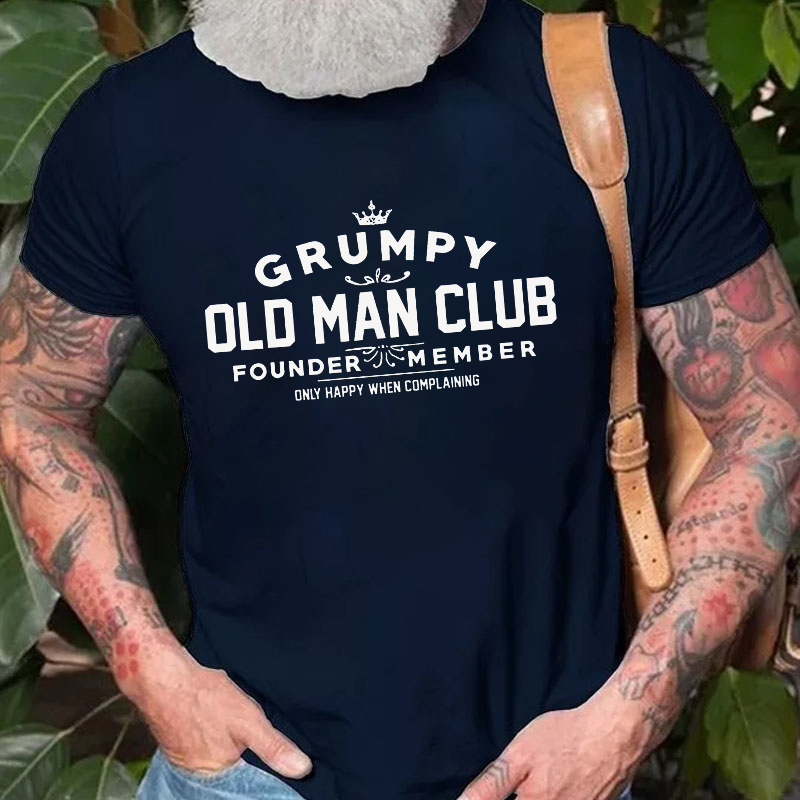 Grumpy Old Man Club T-shirt