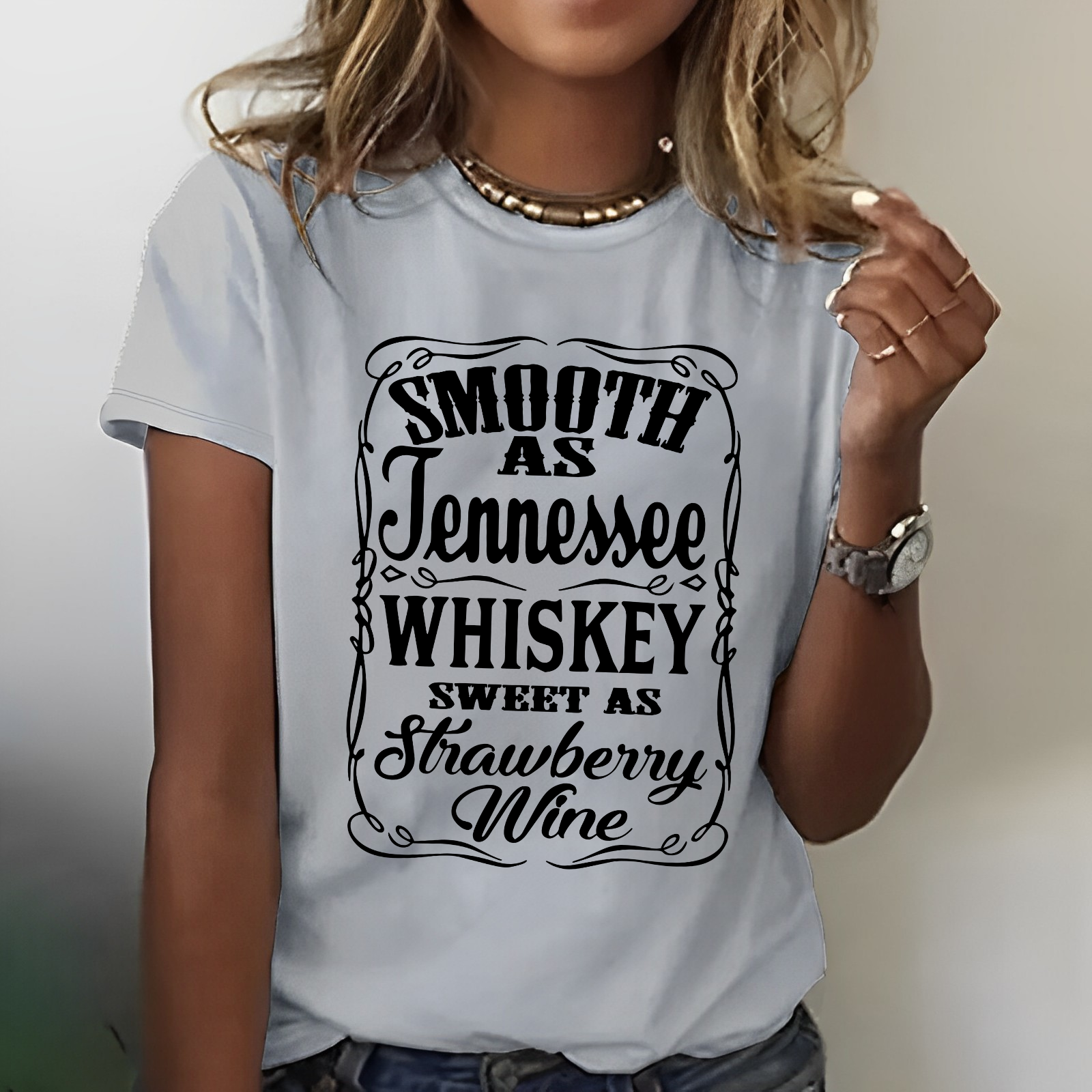 Smooth As Tennessee whiskey T-shirt