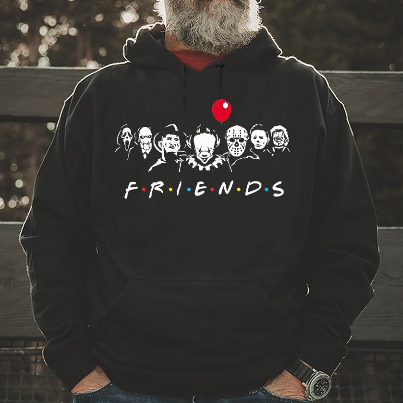 Halloween Horror Friends Hoodie