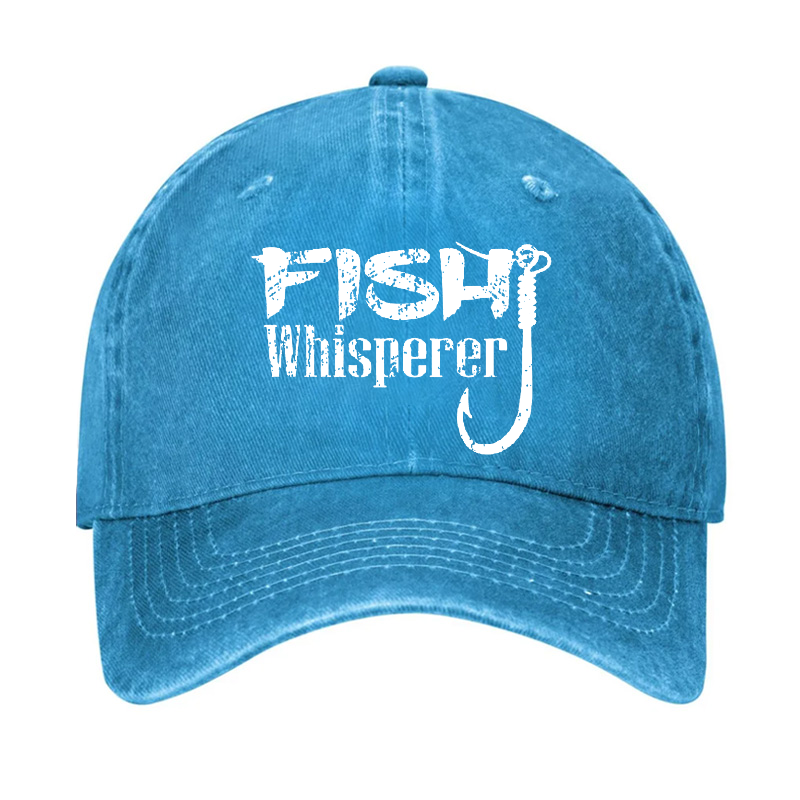 Fish Whisperer Funny Fishing Hat