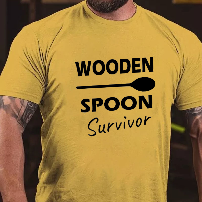 Wooden Spoon Survivor Men's T-Shirt