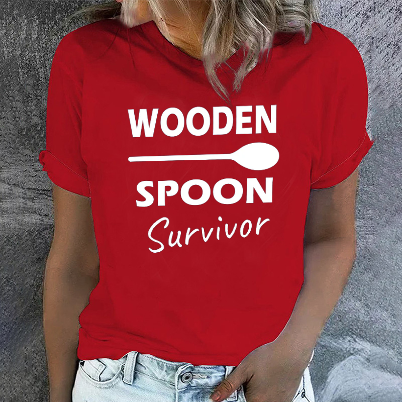 Wooden Spoon Survivor T-shirt