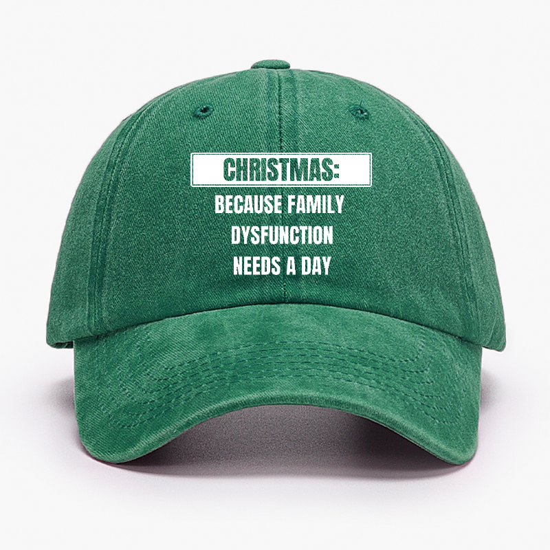 Christmas: Because Family Dysfunction Needs A Day Hat