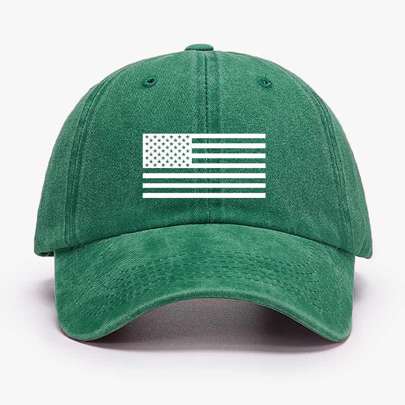 Classic American Flag Print For Men Hat