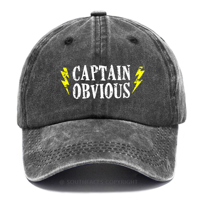Captain Obvious Hat