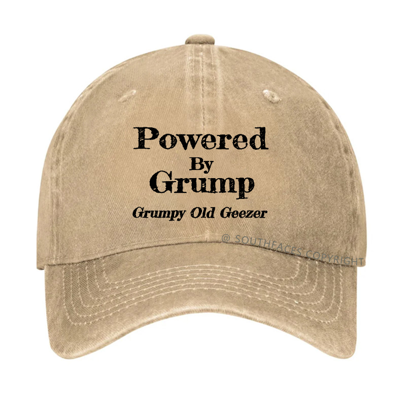 Powered By Grump Grumpy Old Geezer Hat