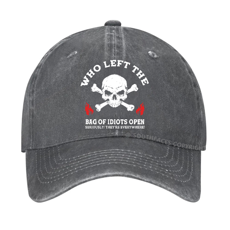 Who Left The Bag Of Idiots Open? Hat