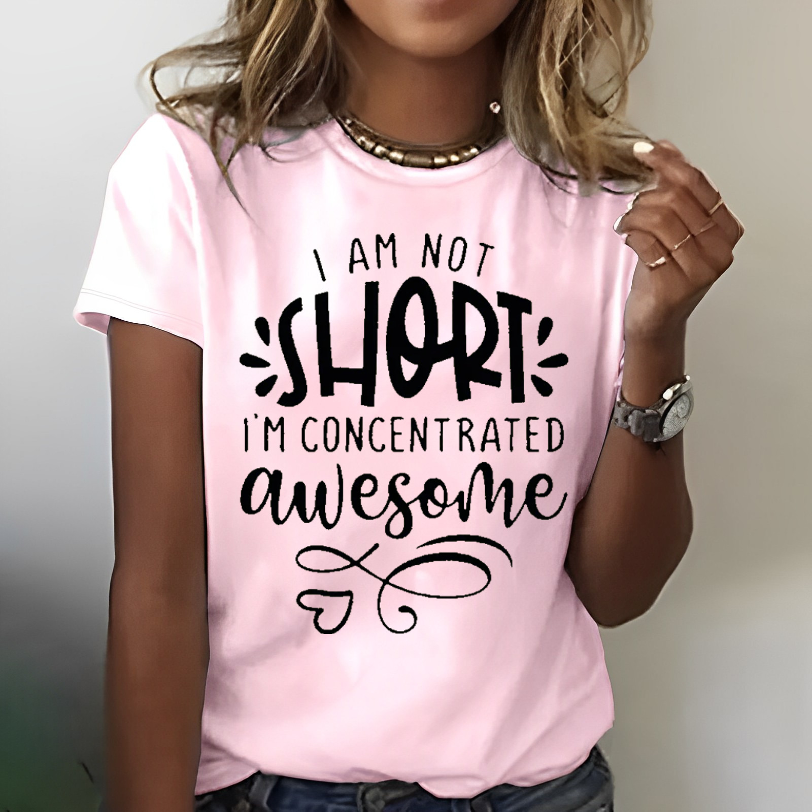 I Am Not Short I'm Concentrated Awesome T-shirt