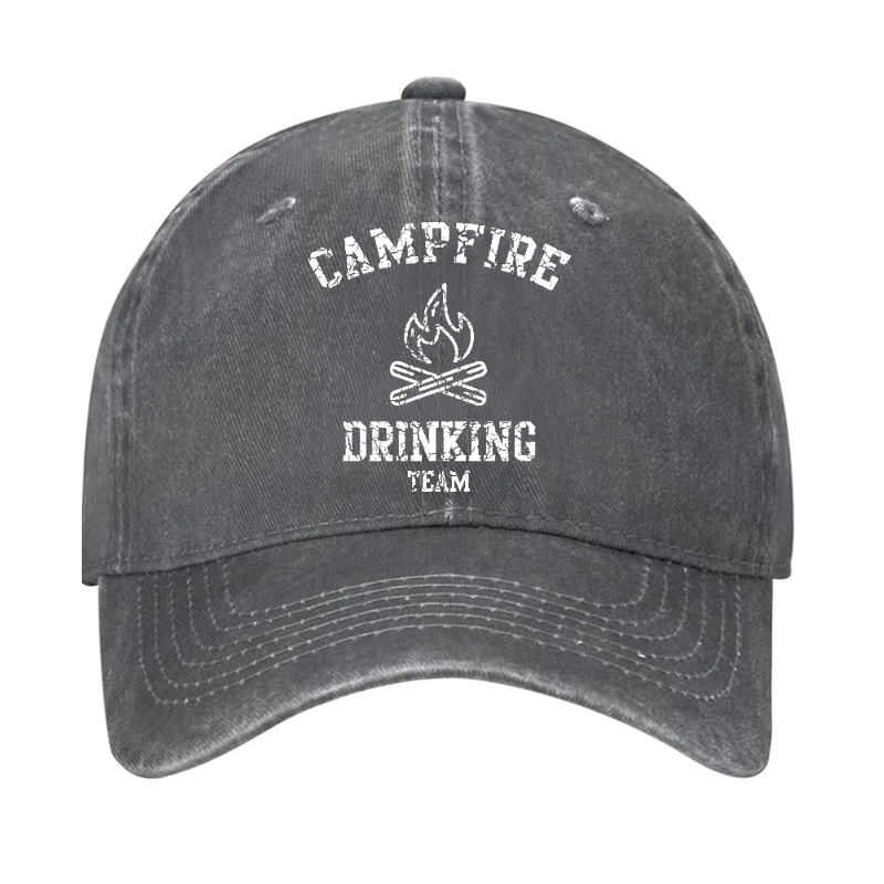 Campfire Drinking Team Funny Gift Hat