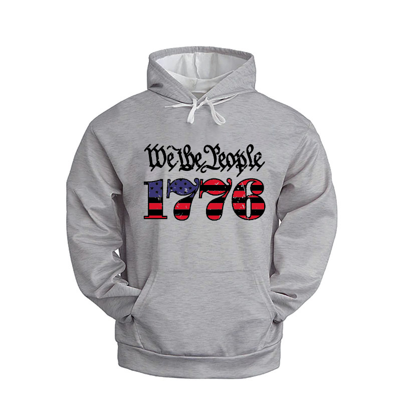 USA Flag 1776 We The People Hoodie