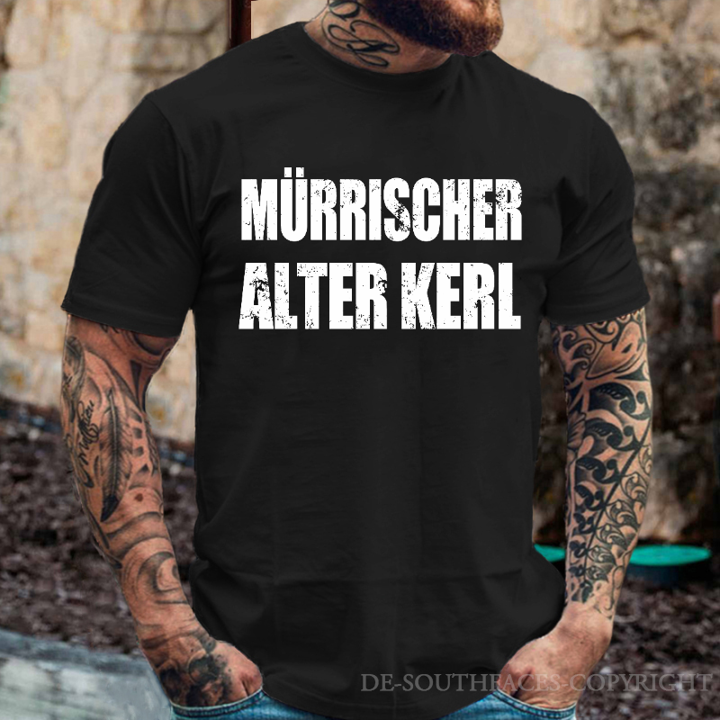 Mürrischer alter Kerl T-Shirt