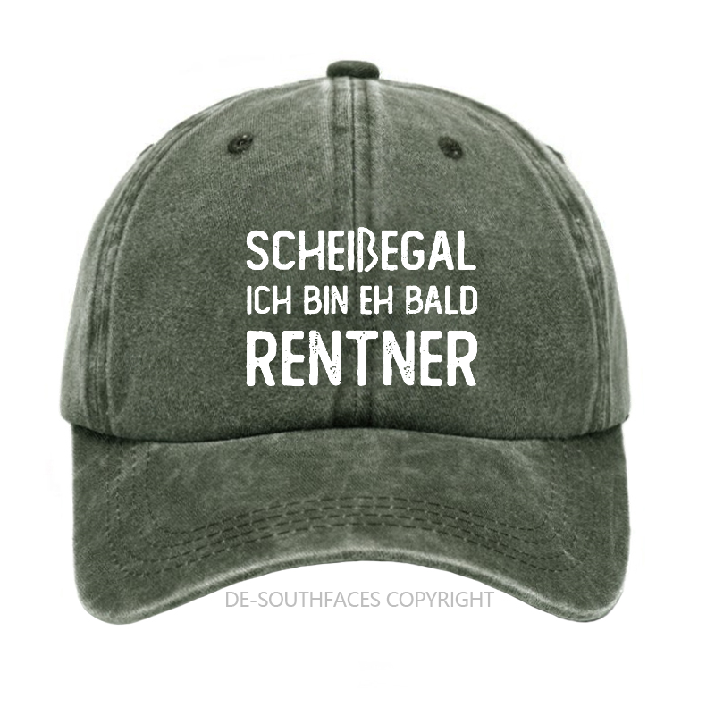 Scheiβegal Ich Bin Eh Bald Rentner Baseball Cap