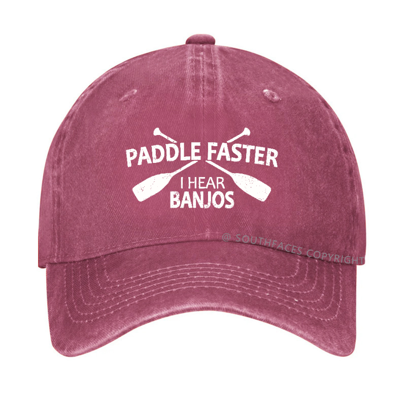 Paddle Faster I Hear Banjos Hat