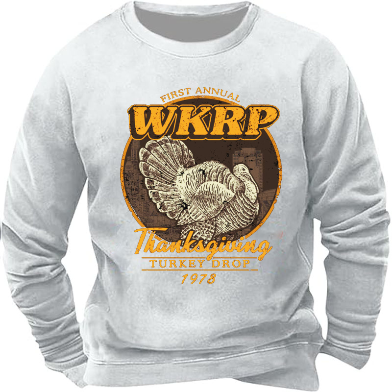 First Annual Wkrp Thanksgiving Turkey Drop 1978 Sweatshirt