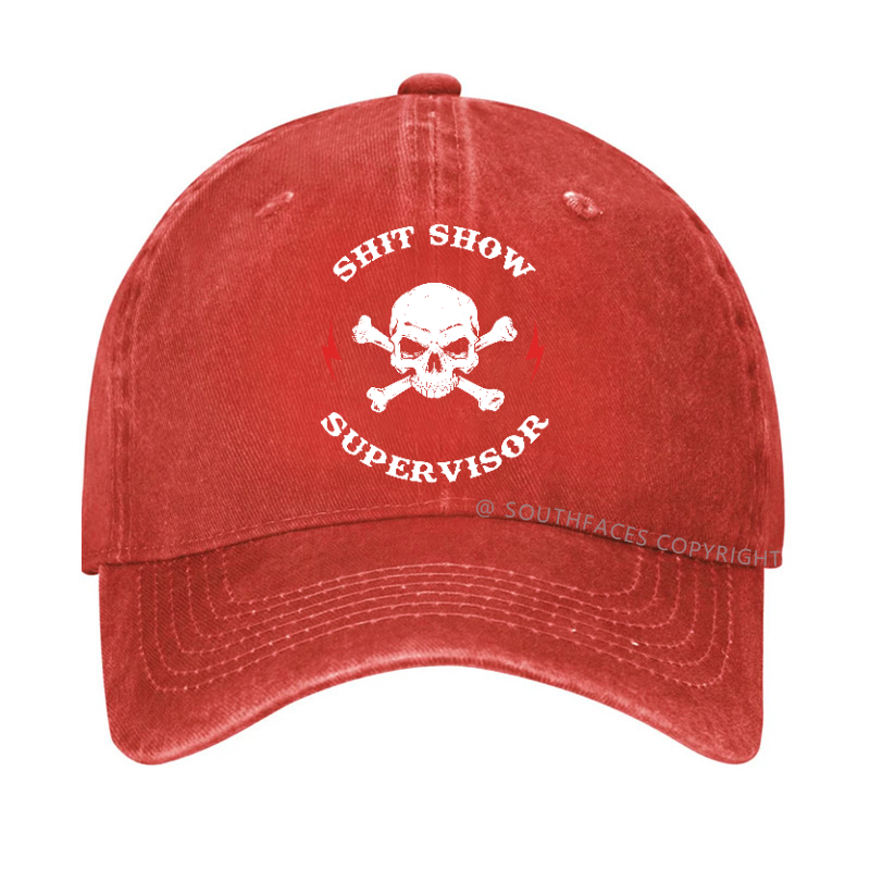 Shit Show Supervisor Funny Hat