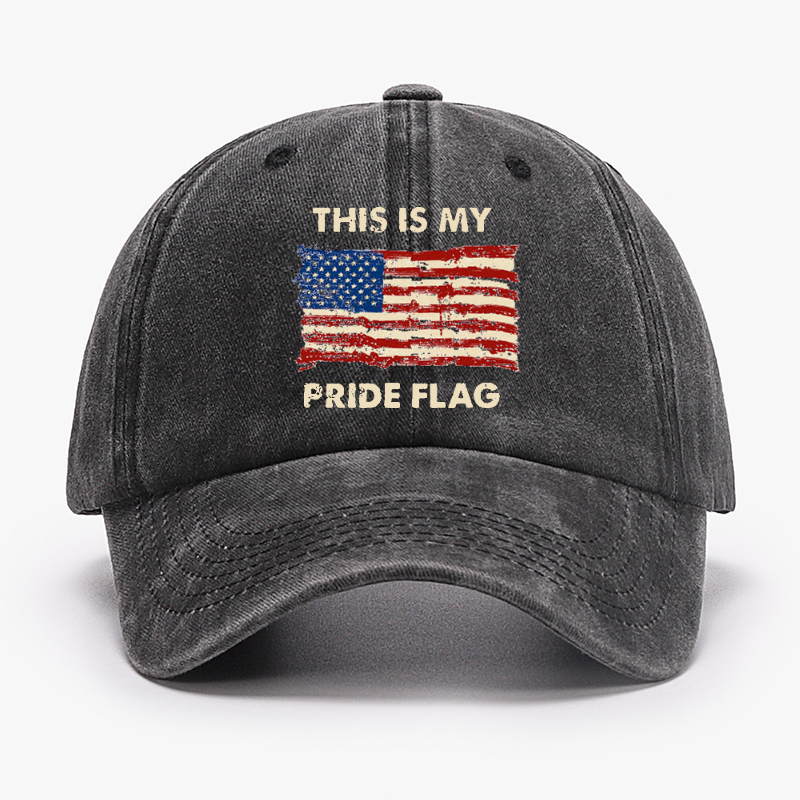 This Is My Pride Flag USA Flag Print Hat