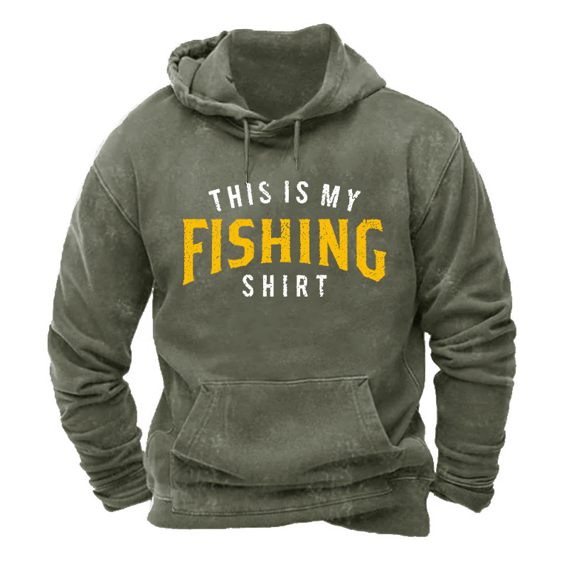 This Is My Fishing Shirt Hoodie