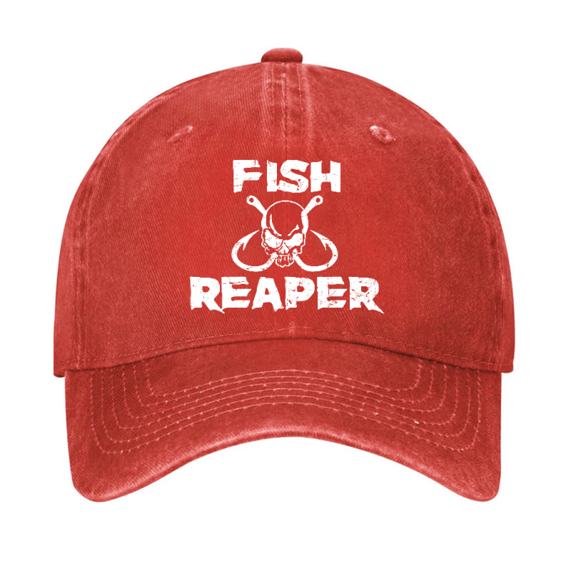 Fish Reaper Funny Fishing Hat