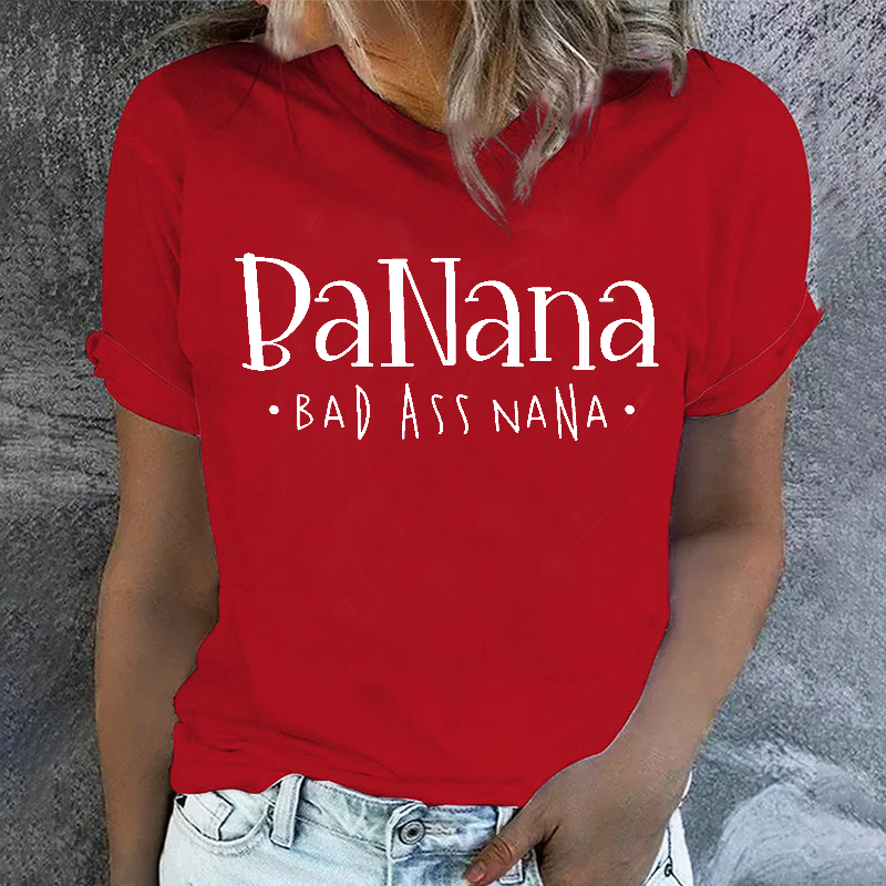 BANANA Bad Ass Nana Funny Grandma Gift T-shirt