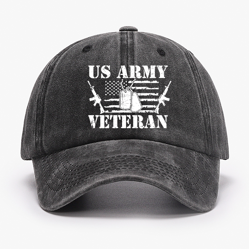 US Army Veteran, American Flag Hat