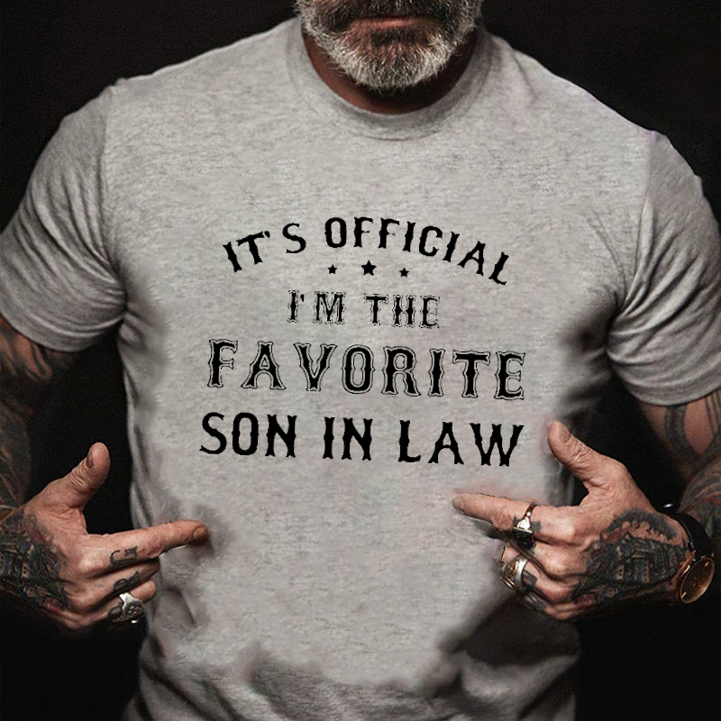 FAVOURITE SON IN LAW T-shirt