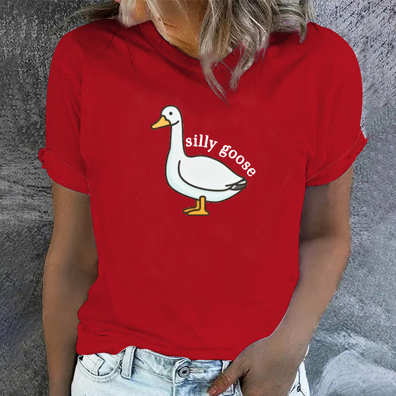 Silly Goose Funny Print T-shirt