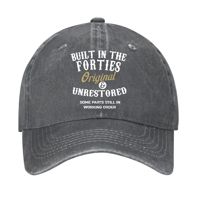 Built In The Forties Original And Unrestored Some Parts Still In Working Order Funny Gift Hat
