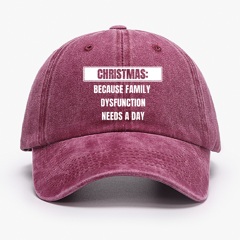 Christmas: Because Family Dysfunction Needs A Day Hat