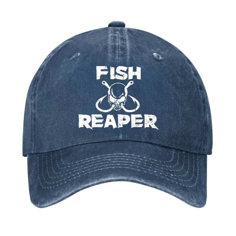 Fish Reaper Funny Fishing Hat
