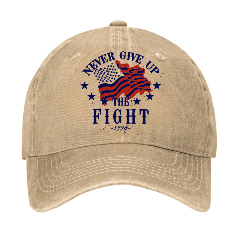 Never Give Up The Fight Hat