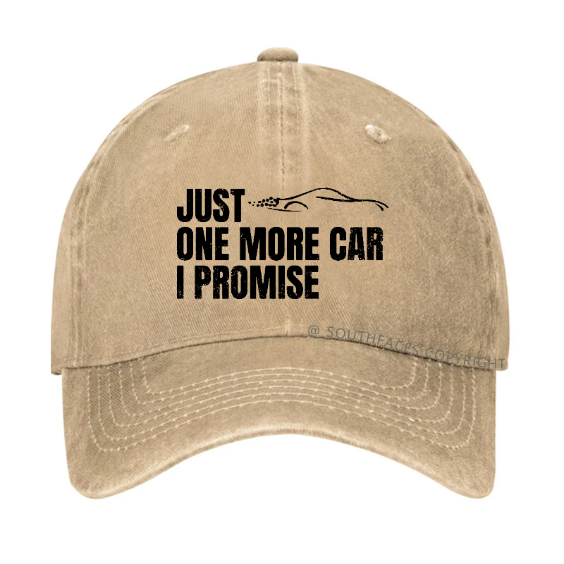 Just One More Car I Promise Hat