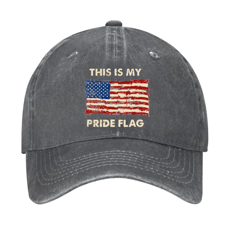 This Is My Pride Flag USA Flag Print Hat