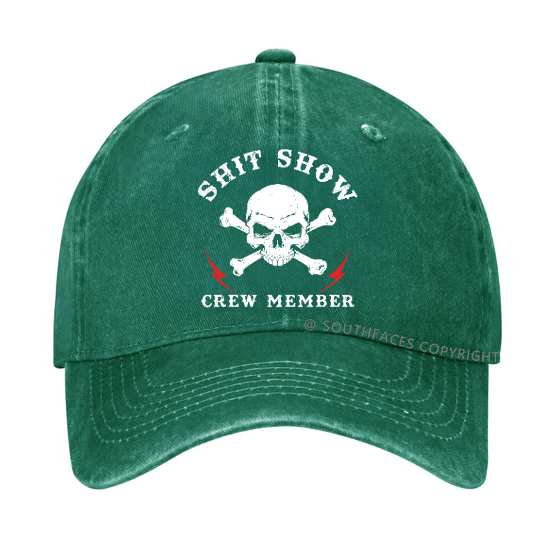 Personalized“Shit Show Crew Member” Hat