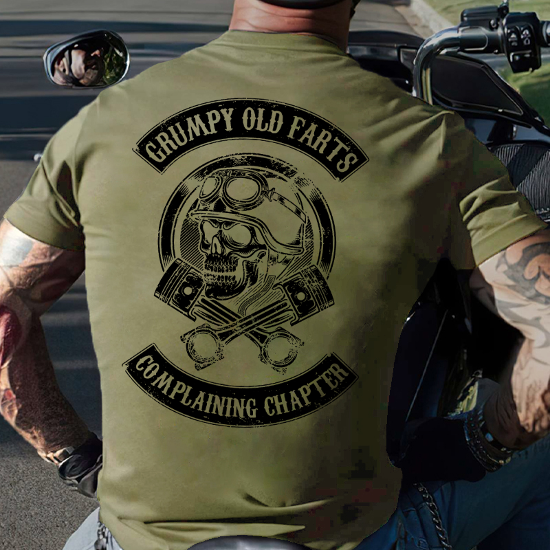 Grumpy Old Fart Complaining Chapter T-shirt