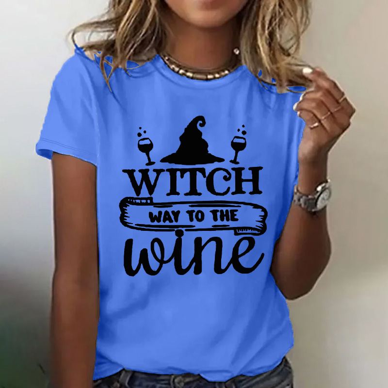 Witch Way To The Wine T-shirt