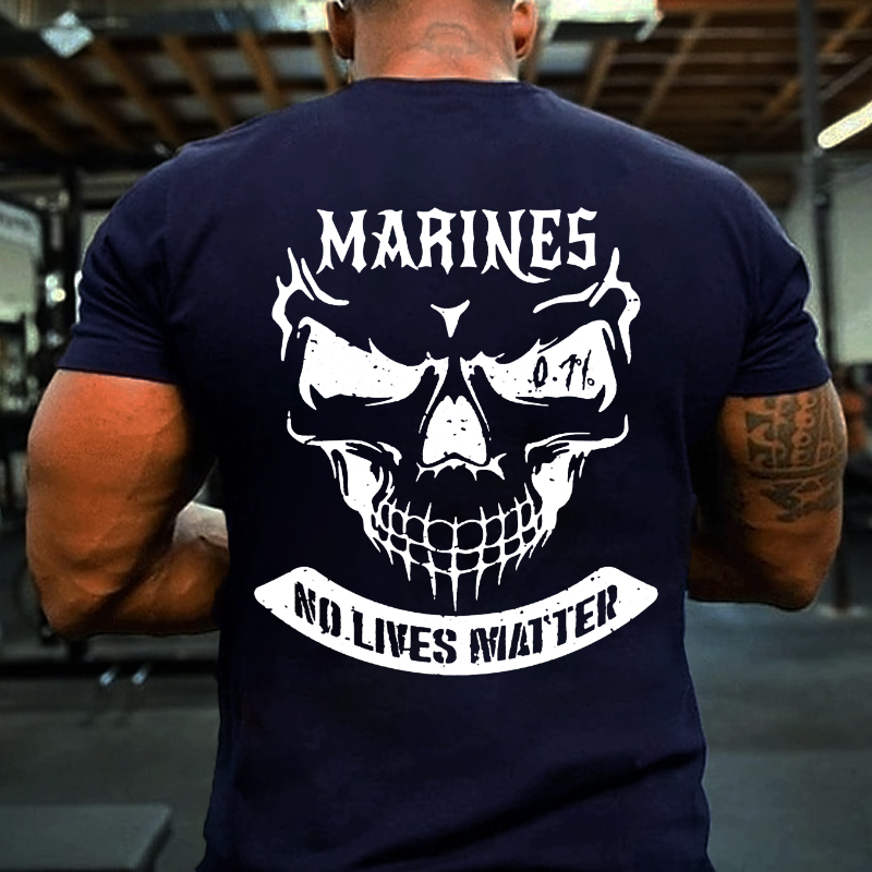 Marines No Lives Matter T-shirt