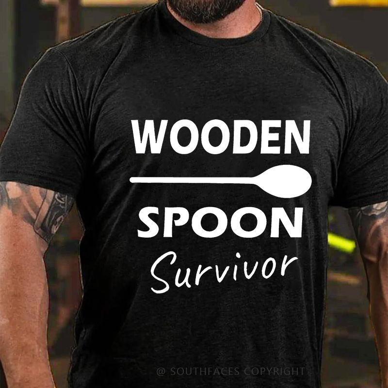 Wooden Spoon Survivor Men's T-Shirt
