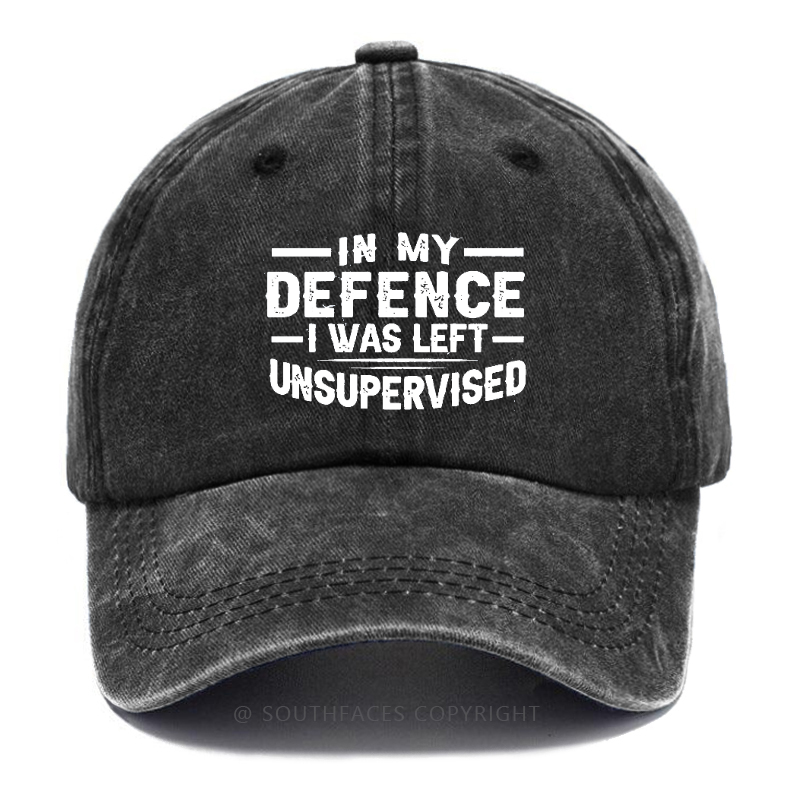 In My Defence I Was Left Unsupervised Hat